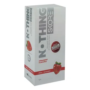 Skore Nothing Thinnest Strawberry Flavored Condoms 10pcs Pack